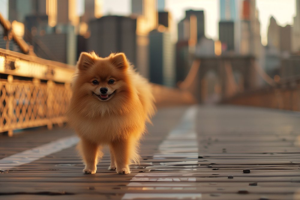 orange sable miniature pomeranian